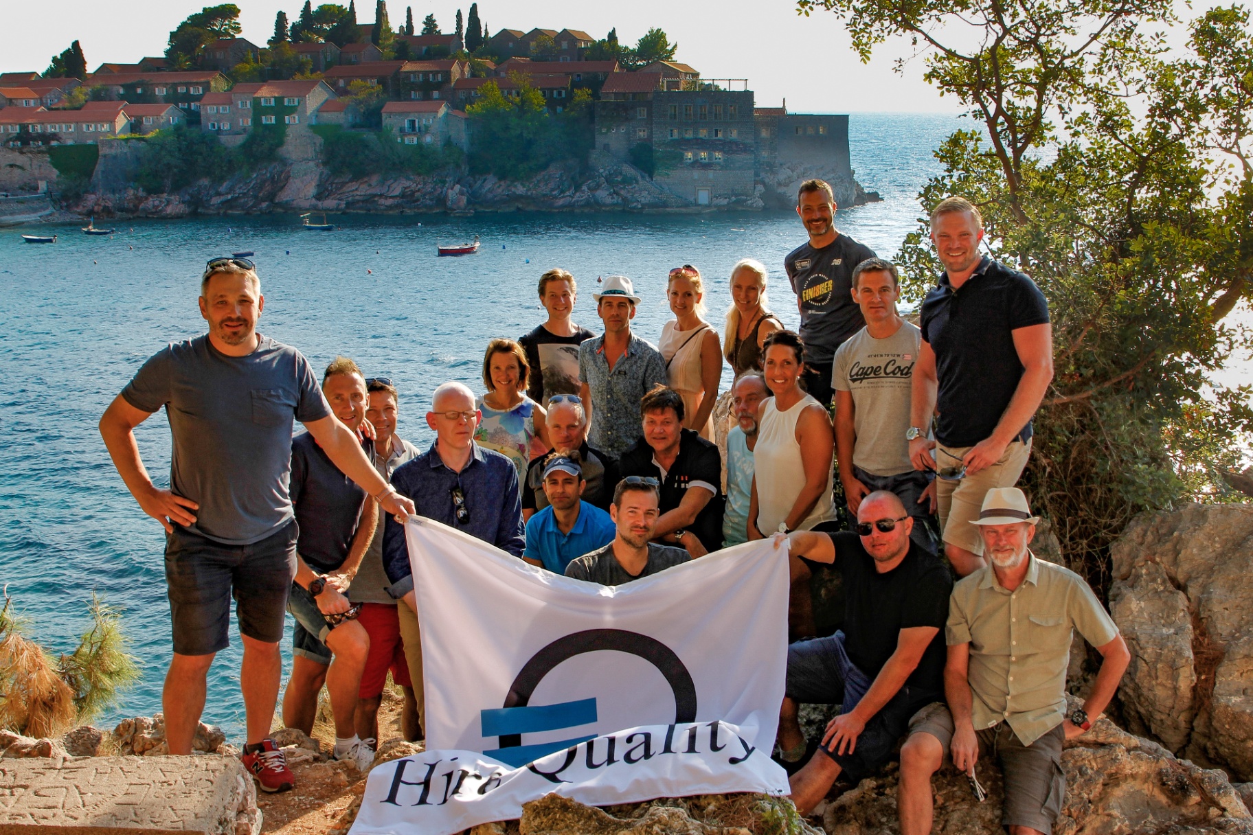Hire Quality-teamet på konferens i Sveti Stefan